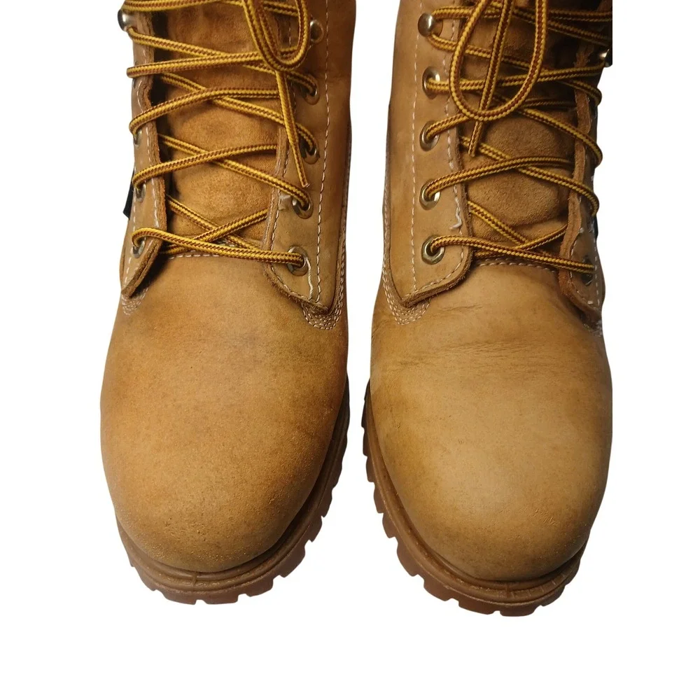 Carolina Work Boots Mens 8.5 E Wheat Waterproof Insulated 600g CA9026 EH Rated